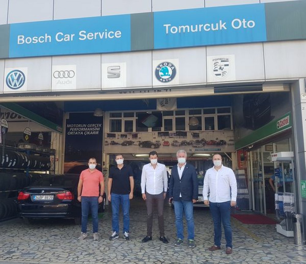 Tomurcuk Otomotiv firma sahibi Yasin Tomurcuk ziyareti