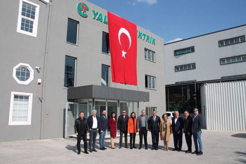 Yalçın Elektrik firma sahibi Ceyhun Yalçın ziyareti