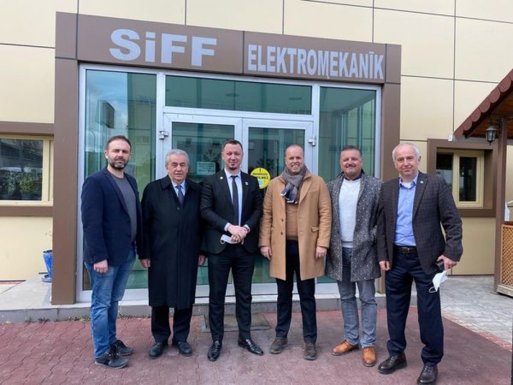 Siff Elektromekanik San. Tic. Ltd. Şti. firma sahibi Özgür Yıldız ziyareti.