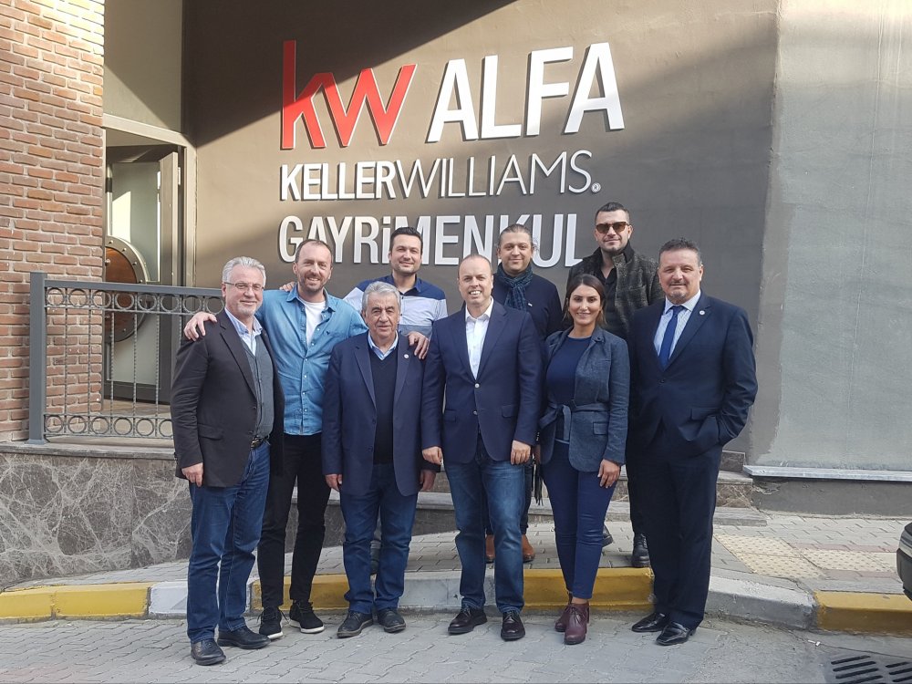 KW Alfa Keller Williams Gayrimenkul Kurucu Ortağı Serhat Büker ziyareti