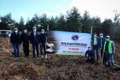 11 Kasım Milli Ağaçlandırma Günü kapsamında Yaylacık, Mudanya mevkiinde düzenlenen fidan dikimi etkinliğine katılarak 200 fidan diktik.