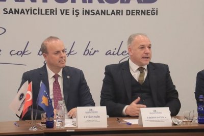 Kosova Bölgesel Kalkınma Bakanı ve Kosova Demokratik Türk Partisi Genel Başkanı Fikrim Damka ve beraberindeki heyeti ağırladık