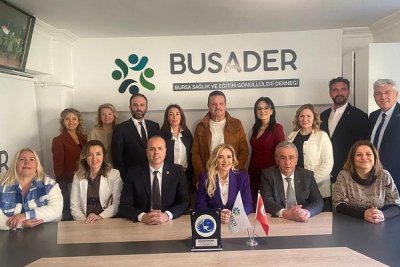 Bursa Sağlık ve Eğitim Gönüllüleri Derneği’ni (BUSADER) ziyaret ettik.