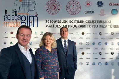 Mesleki Eğitimin Geliştirilmesi Mali Destek Programı Toplu İmza Töreni