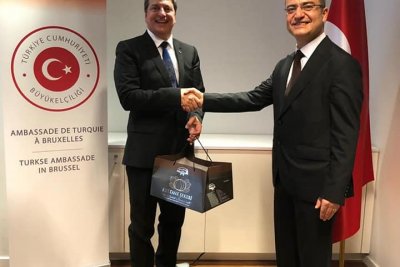  T.C. Brüksel Büyükelçiliği Ticaret Başmüşaviri İsmail Gencay OĞUZ ziyareti