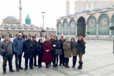 BALKANTÜRKSİAD, ŞEB-İ ARUS TÖRENLERİNE KATILDI…