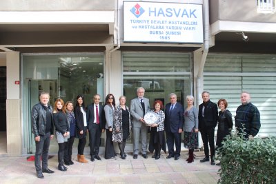 BALKANTÜRKSİAD’DAN HASVAK’A ANLAMLI ZİYARET